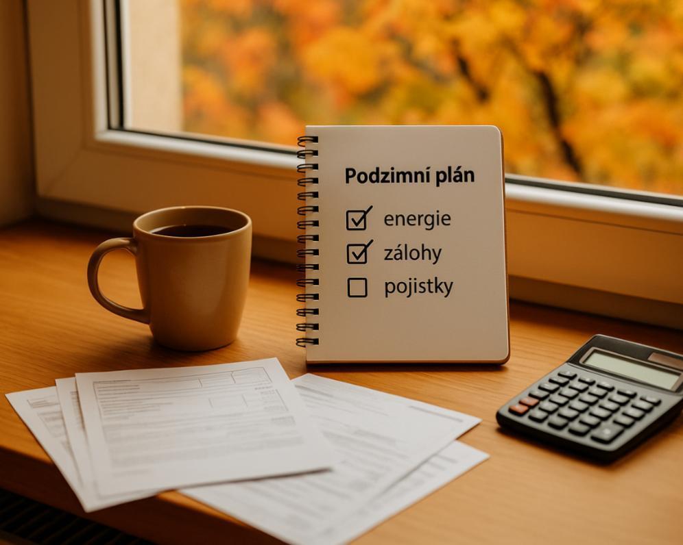 Podzimní průvodce domácími financemi: energie, zálohy a pojistky